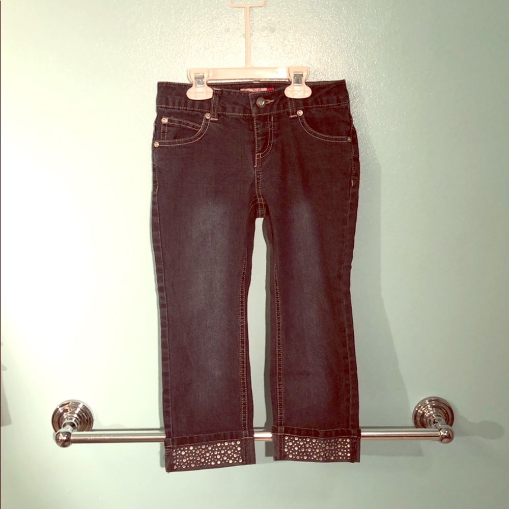 Cute girls’ Capri jeans-size 8